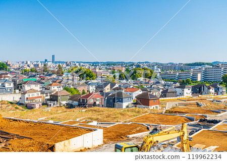 A reclaimed hilltop site overlooking Hachioji city 119962234