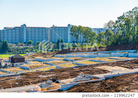 A reclaimed hilltop site overlooking Hachioji city 119962247