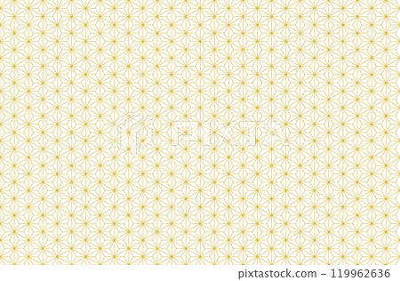 Seamless pattern background of golden hemp leaf design Seamless pattern background of golden hemp leaf design 119962636