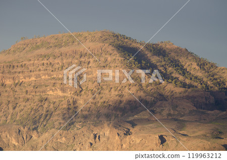 Mountain in the Pilancones Natural Park. Mountain in the Pilancones Natural Park. 119963212