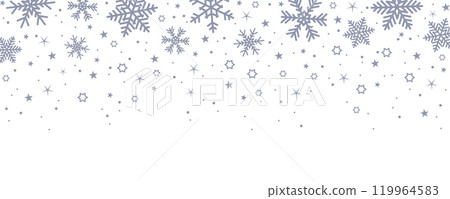 banner christmas card with snowflake border vector illustration banner christmas card with snowflake border vector illustration 119964583
