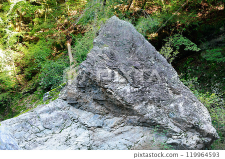 Mountain stream Nakatsu Valley 119964593