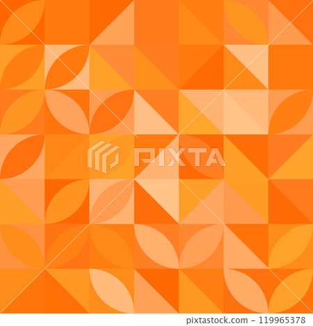 Geometric abstract seamless pattern with simple elements of geometry. Bauhaus constructive style tiles. Geometric abstract seamless pattern with simple elements of geometry. Bauhaus constructive style tiles. 119965378