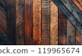 Beautiful wood grain abstract background material 119965674