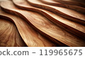 Beautiful wood grain abstract background material 119965675