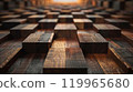 Beautiful wood grain abstract background material 119965680