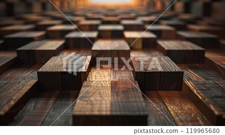 Beautiful wood grain abstract background material Beautiful wood grain abstract background material 119965680