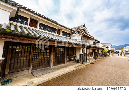 [重要傳統建築群保存區] 脅町南町 重要傳統建築群保存地區 逗子二階、格子屋 2 德島縣美馬市 119965720