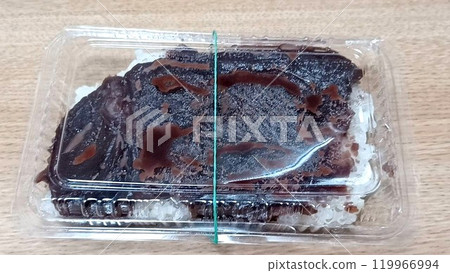 Botamochi packed in a disposable pack Botamochi packed in a disposable pack 119966994