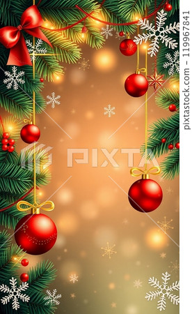 a festive christmas background design. 119967841