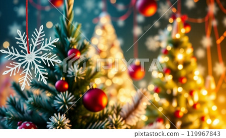 a festive christmas background design. a festive christmas background design. 119967843