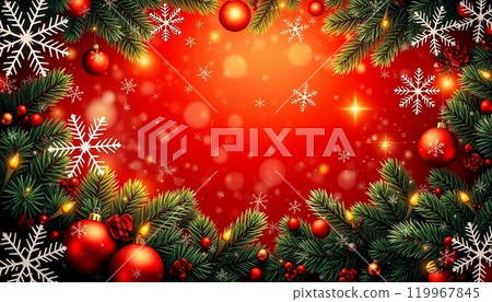 a festive christmas background design. 119967845