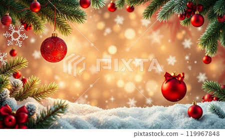 a festive christmas background design. 119967848