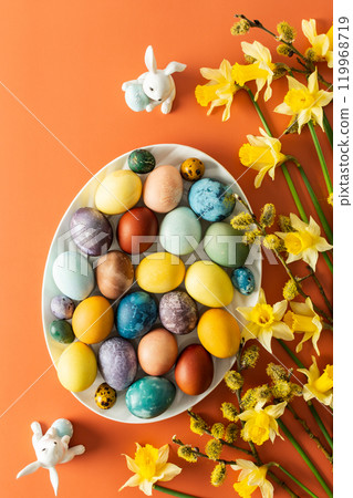 Festive Easter background 119968719