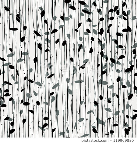 Elegant tree brunches seamless pattern 119969880