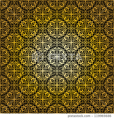 Geometric gold lace pattern 30 Geometric gold lace pattern 30 119969886