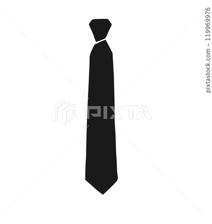 Vector hand drawn doodle sketch tie 119969976