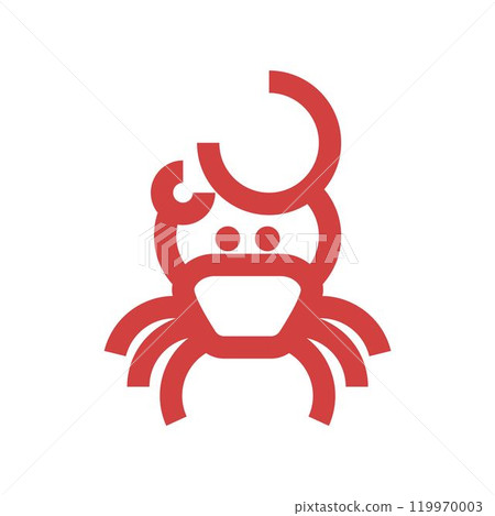Crabs logo icon design 119970003