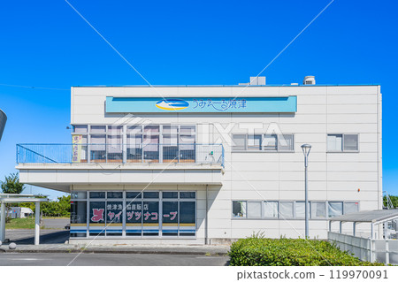 藍天映襯下的燒津市海耶魯風景(靜岡縣) 藍天映襯下的燒津市海耶魯風景(靜岡縣) 119970091