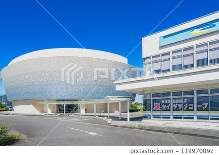 Scenery of Umieru Yaizu and Aquas Yaizu in Yaizu City (Shizuoka Prefecture) 119970092