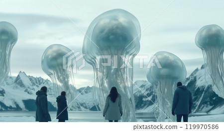 超自然現象，遭遇巨型水母狀生物 119970586