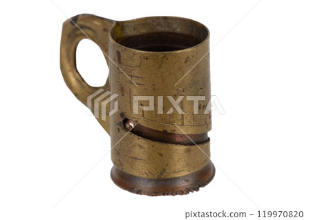 Antique black powder measure for loading cartridge. Antique black powder measure for loading cartridge. 119970820