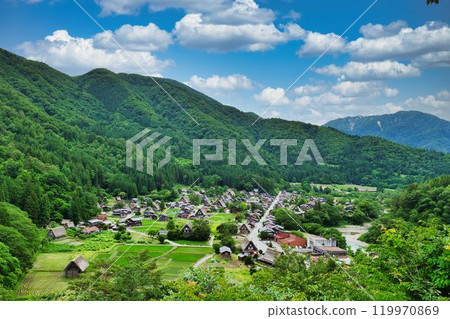 Shirakawa-go Gassho-style Houses, Gifu 119970869