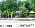 Shirakawa Hachiman Shrine Shirakawago 119970977