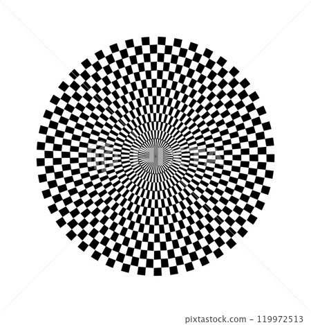 Geometric Optical Illusion Design 119972513