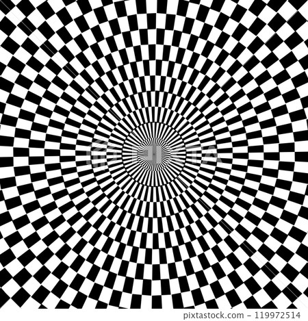 Geometric Optical Illusion Design 119972514