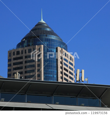 Skyscraper in Sydney down town, Australia. 119973156