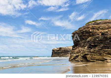 coast, ocean, rock 119974391