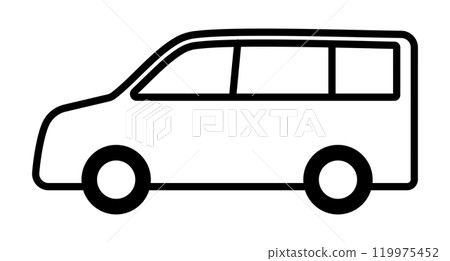小型貨車圖標 119975452