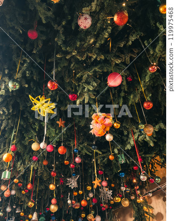 Colorful Christmas Decorations For The Happiest Night  119975468