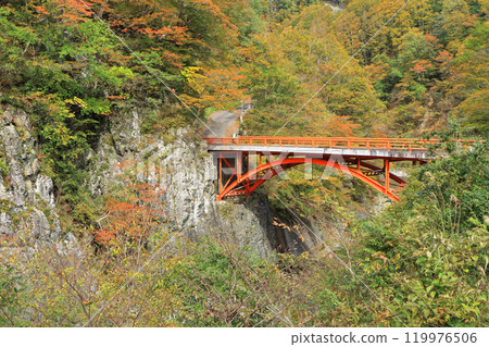 秋天的秋山鄉前倉橋 秋天的秋山鄉前倉橋 119976506
