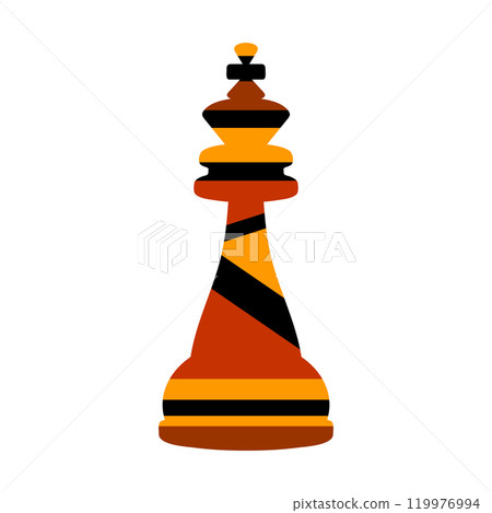 Chess king icon. Chess king icon. 119976994