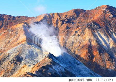 冒煙的硫磺山（大分縣近江町） 119977464