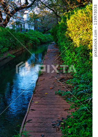 Nigaryo水和宿河原堰取水口的風景 119978038