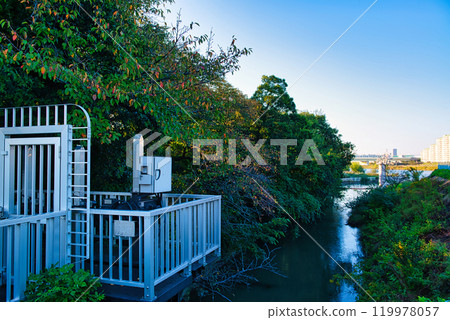 Nigaryo水和宿河原堰取水口的風景 Nigaryo水和宿河原堰取水口的風景 119978057