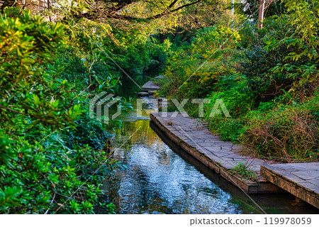 Nigaryo水和宿河原堰取水口的風景 Nigaryo水和宿河原堰取水口的風景 119978059