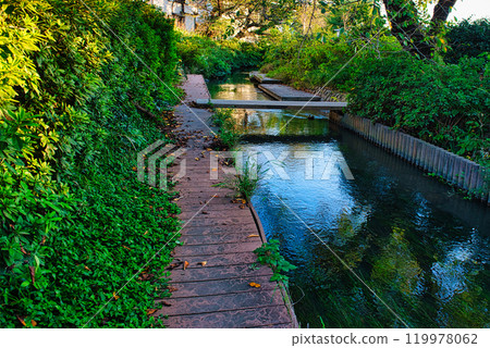 Nigaryo水和宿河原堰取水口的風景 119978062