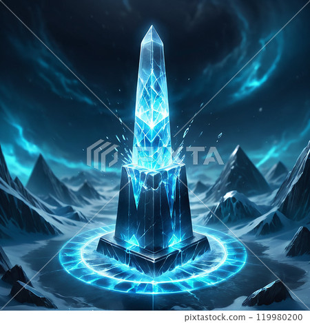 Ice magic icon 119980200