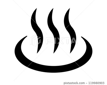 溫泉標記圖標 溫泉標記圖標 119980903