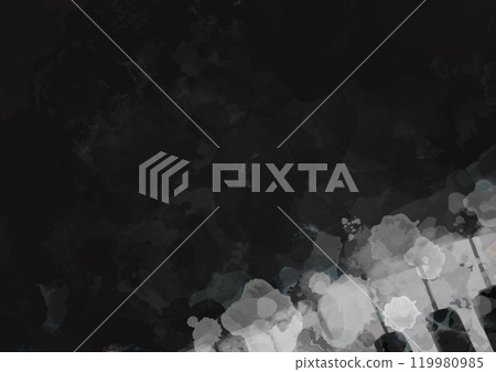 Black background material with blurry piano keys on the right Black background material with blurry piano keys on the right 119980985
