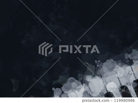 Blue background material with blurry piano keys on the right Blue background material with blurry piano keys on the right 119980986