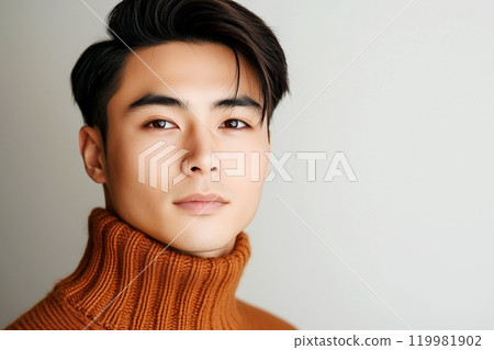 "AI-generated image" of a clean-cut man 119981902