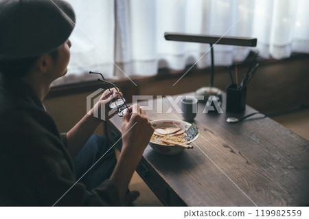 復古影像剪切 119982559