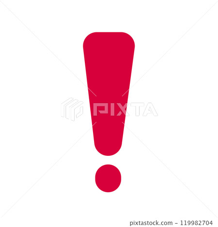 紅色驚嘆號 紅色驚嘆號 119982704