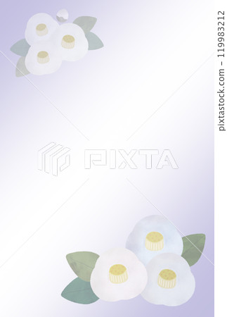 白山茶哀悼明信片 白山茶哀悼明信片 119983212