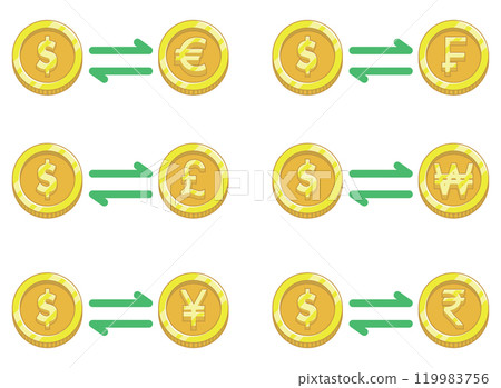 Coin International Foreign Exchange US Dollar Coin International Foreign Exchange US Dollar 119983756